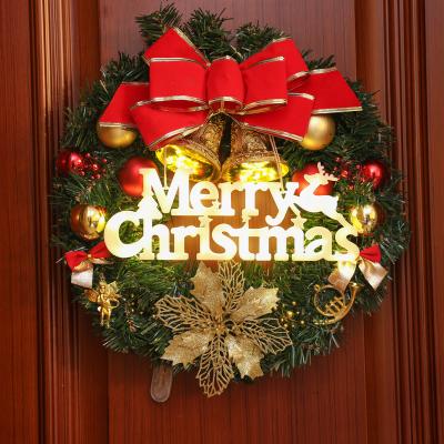 China Wholesale Christmas Decoration Party Supplies Merry Christmas Sign Letters Garland LED Colored Lights Decoration for sale