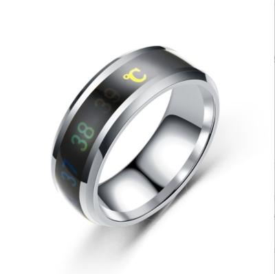 China FASHIONABLE creative smart heat sensitive stainless steel rings for man, can be used as bottle opener for sale