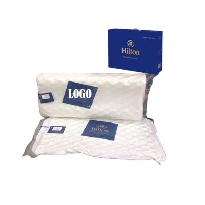 China Anti-Static My Promotional Gift Natural Latex Pillows Soft Cover Comfortable Healthy Head Support Sleep Latex Pillow for sale