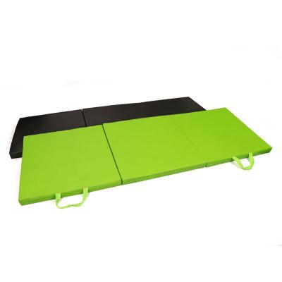 China Soft Folding Gym Mat 3 Panel Exercise Gym Aerobics Workout Fitness Floor Mats for sale