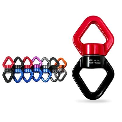 China Rotating Climbing Device 30KN Rope Swivel For Aerial Silks Dance Swing To Swing Outdoor Sports Climbing Props for sale