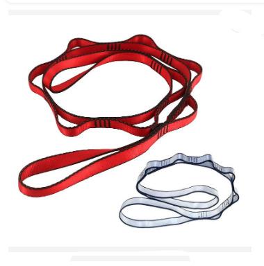 China Fitness Training Modern Yoga Strap Climbing Loop Daisy Chains for sale