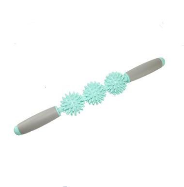 China Wholesale ABS+PP Handle Fitness PP Back Muscle Roller Massager Ball Stick for sale