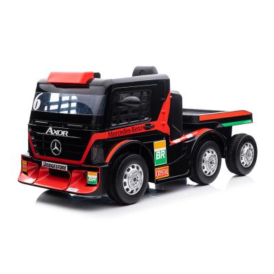 China Ride on Battery Operated Toy Kids Big Power Truck with Original Benz License for sale