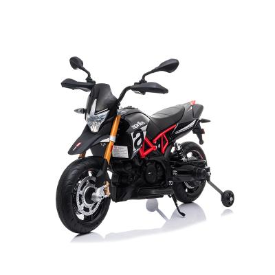 China Ride On Toy Aprilia Dorsoduro 900 Licensed Sports Ride On Rechargeable Battery Motorcycle For Kids for sale