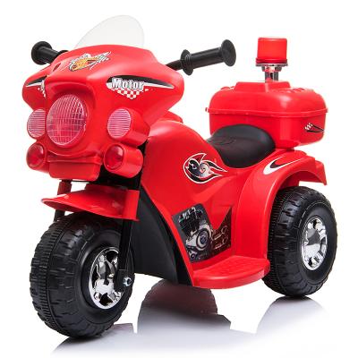 China Ride on Toy Children Motorcycle Kids Electric Bike Police Motorcycle with Siren Light for sale