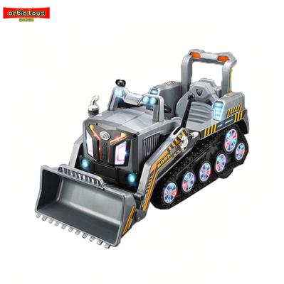 China Ride On Toy 6V Battery Operated Two Motors Children Ride On Electric Construction Vehicle Tractor For Kids for sale