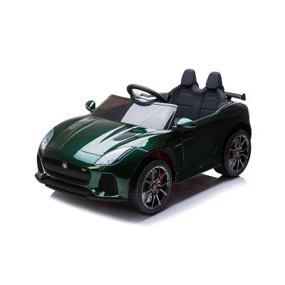 China Ride On Toy New Style Baby Remote Control 12v Battery Jaguar F-TYPE SVR Kids Licensed Car CONVERTIBLE QS538S for sale