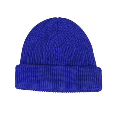 China Cotton Hot Sale Classic Wild Custom Winter Beanie Knitted Hat For Baby for sale