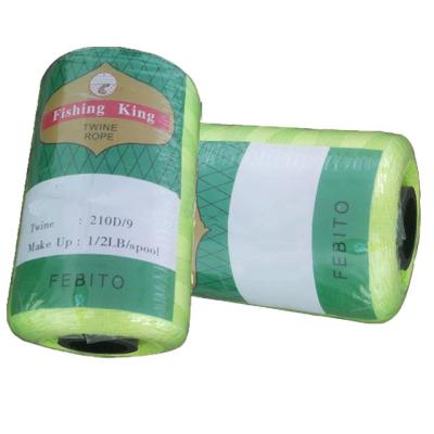 China China production good quality polyester polythene polypropylene waterproof nylon fishing twine for sale