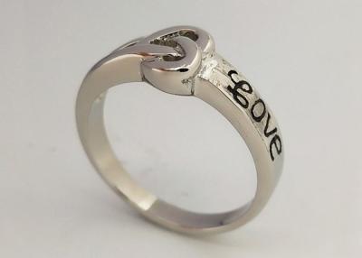 China New stainless Steel Ring Fashion Couple Ring For Men and Women With Letter Love for sale