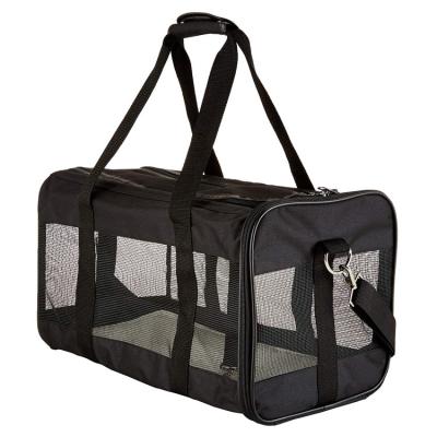 China Mesh Pet Travel Carrier Soft-sided Sustainable for sale