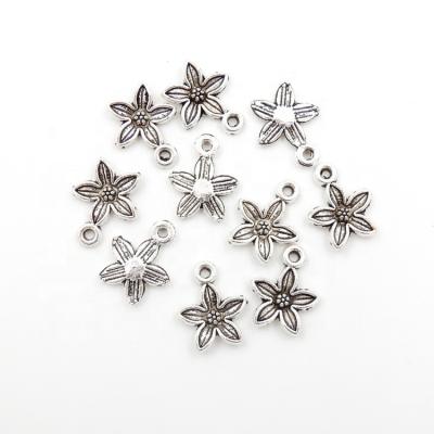 China DIY jewelry making charms pendant for jewelry making, flower 11x14mm, sold per bag 100pcs inside for sale