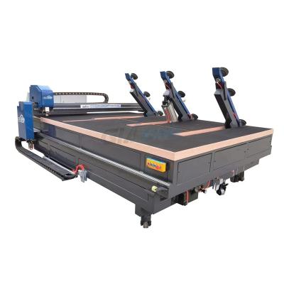 China Building Material Shops Multifunctional Glass Cutting Breaking Table Integrated Loading Cutting Machine for sale