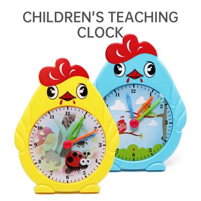 China Factory direct early education chicken digital readout pendulum children's educational cognitive plastic toys HY9019 for sale