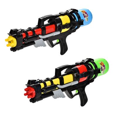 China Summer Beach Plastic Outdoor Water Play Toy Large Capacity Air Pressure Plastic Water Gun For Kids for sale