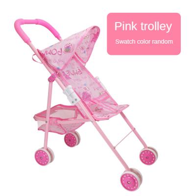 China Wholesale Iron Baby - Doll Carriage Toys Baby Lovely - Doll Stroller Toys For Girls Gifts HY-0192698 for sale