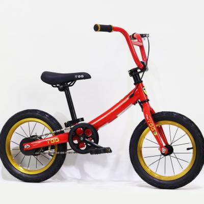 China China Professional Manufacture Lovely 14 Inch Iron Ordinary Pedal Kids Bike Balancing Car For Kids for sale