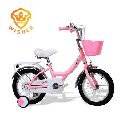 China New 2022 street 14 inch 16 inch factory wholesale price high quality pink bicycle 18 inch for girls child bike for sale for sale