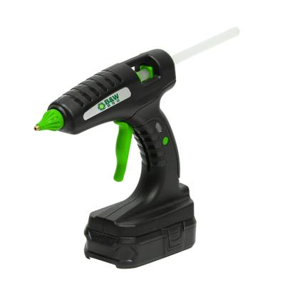 China L-BD-06001 18V Unrated Electric Li-ion Battery Cordless Hot Melt Glue Gun with Glue Sticks for sale