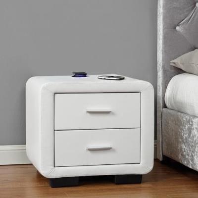 China Modren   Farbic  Bedside Table with Two Optional Drawers For Your Bedroom zu verkaufen