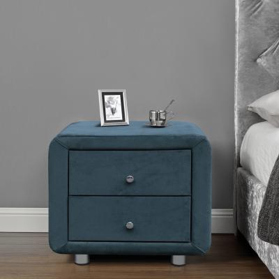 China Modern Design Fabric Bedside Table with Optional Color for Your Bedroom Decoration Style. zu verkaufen