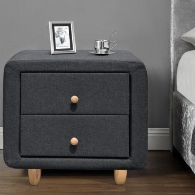 中国 Linen Fabric Fabric Bedside Table 販売のため