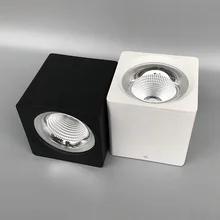 Cina Quadratura LED soffitto Downlights 10W in caldo bianco / bianco / luce del giorno in vendita