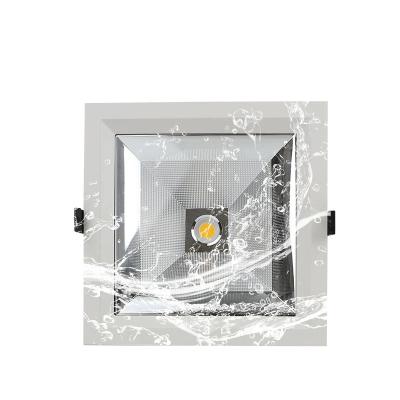 China COB Quadrado LED Downlight IP65 Diretor LED de corrente externa 10W 20W 30W 40W à venda