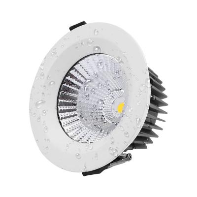 China Versátil IP65 LED Downlight CRI 80 Quente Branco / Branco / Luz Diurna Para Todos os Espaços à venda