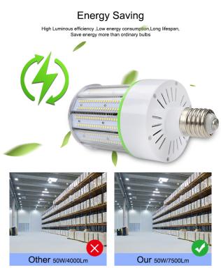 China Indoor / outdoor E27 LED Maïslamp Aluminium Voor commerciële verlichting Te koop