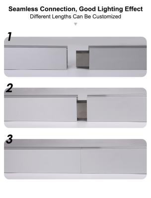 China Aluminum Linkable Linear LED Light Fixtures AC100V-240V High CRI Ra 80 for sale