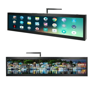 China Indoor New Product 24 Inch LCD Indoor Double Sided Double Screen Digital Signage Advertising Kiosk for sale