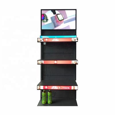 China Advertising Display Bar Stretched LCD Stretched Bar LCD Display 23.1 Inch Edge Shelf Supermarket Touch Digital Wide Bar Screen has stretched lcd display for sale