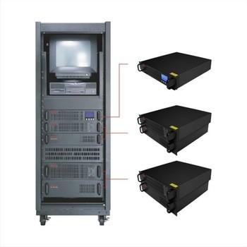 China Pure sine wave Rack Mount online system 1000va 10KVA / 110V - 240V PWM Technology with IGBTS for sale