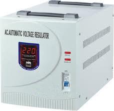 China Aluminium with copper Automatic Voltage Regulator AVR ( Stabilizer ) Meter Display 5000VA for sale