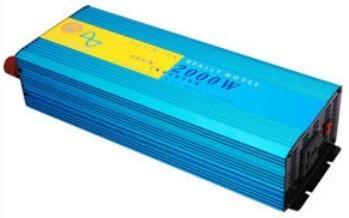 China Blue Color Aluminium alloys 2000 Watt pure sine wave power inverters / converter for sale