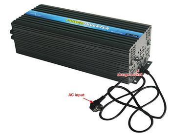 China LED display Solar Power Inverter 3KW , DC AC Charger Inverter with Charger for sale