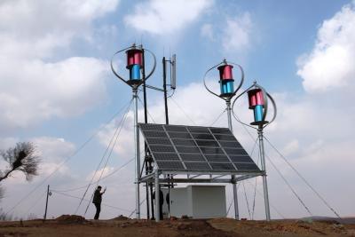 China De la luz de calle magnética del viento solar de la turbina de viento de la rejilla para las telecomunicaciones B en venta