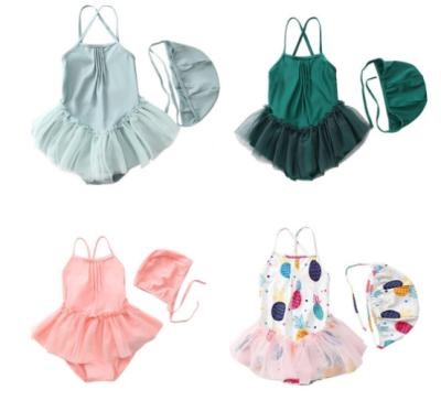 China Windproof Colorful New arrival cut 2 Pieces baby toddler kid children Swimwear Swimsuit Swimming Suit for sale