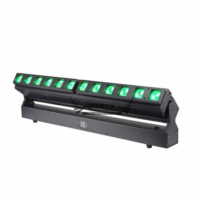 China Stage Anmingli Club Lights 12x40W 4 In 1 LED Beam Lights Moving Light With Zoom Effect for sale