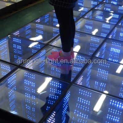 China New Design Led 3D Dance Floor 500mm*500mm*130mm Dance Floor for sale