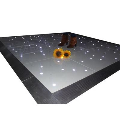 China White Led Dance Floor For Wedding Party Acrylic Portable LED Lights Dance Floor For Wedding Party Events for sale