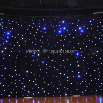 China 2A (power supply) 10A (control PCB) led star curtain light backdrop / led stage backdrop lighted for sale