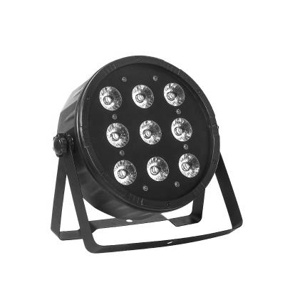 China Easy installation factory price step lighting 9x12w 4in1 rgbw led par light for sale