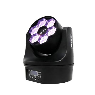 China 6pcs 10w DJ Disco Led Mini Bee Eye Moving Head Light for sale