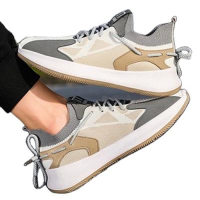 China 2021 American and European popular high quality summer men's lace sports breathable shoe anti-odor for sale