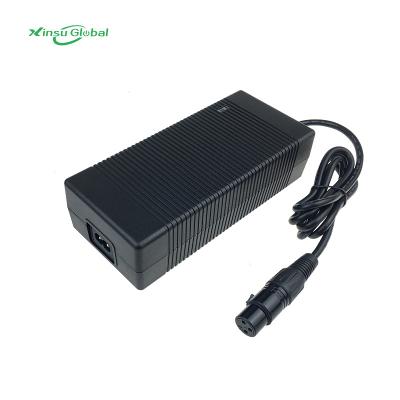 China 48 volt battery electric bike charger lithium ion lithium ion 48 volt battery charger for electric bike power adapter 54.6V 2A 3A 4A for sale