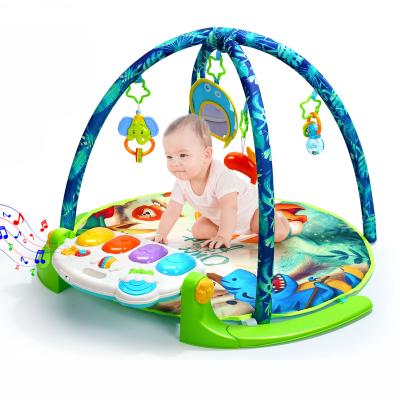 China Educational Multifunctional Musical Toy HOLYFUN Baby Play Mat Activity Center Early Development Gift for Newborn Infants Toddler for sale