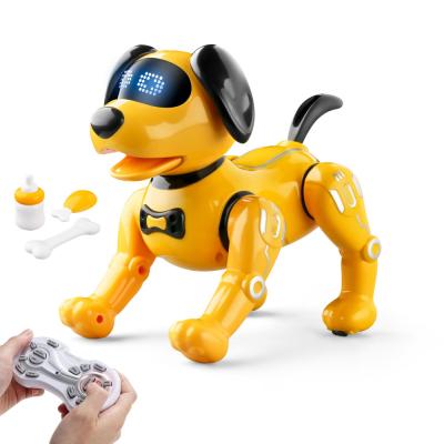 China Educational Electronic Remote Control Dancing Toy Robot Dog Intelligent Smart Rc Toy Robots For Kid for sale